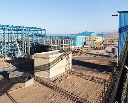 پروژه احداث کارخانه کنسانتره سنگ آهن فولاد سيرجان (EPC)