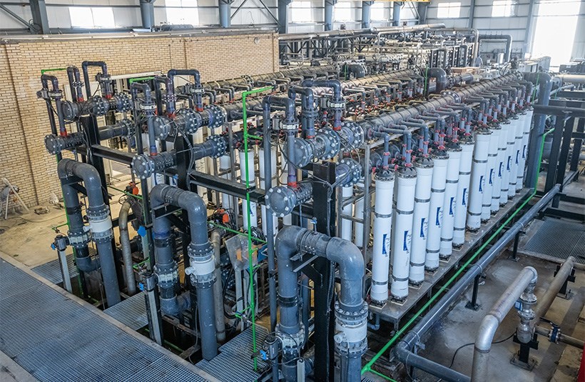 Wastewater reuse plant of Mobin petrochemical (EPC)